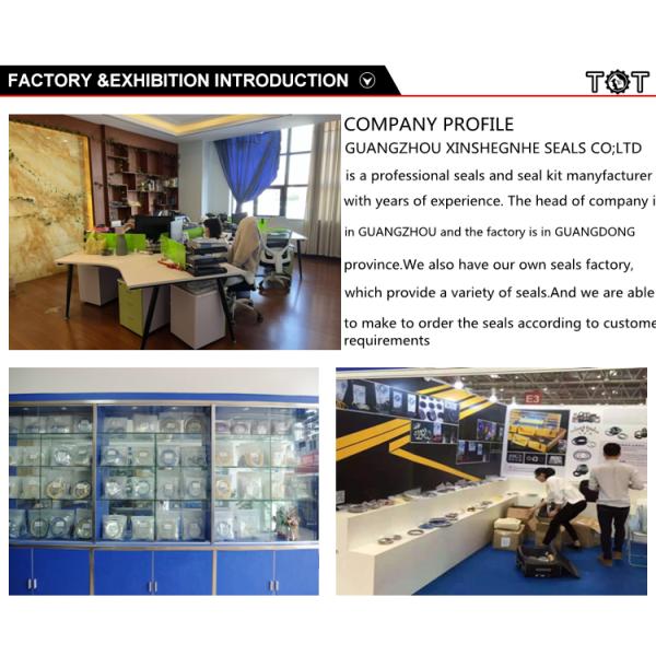 TOT Abrasion Resistant Piston Seal SPGO Hydraulic Cylinder Rod Seals