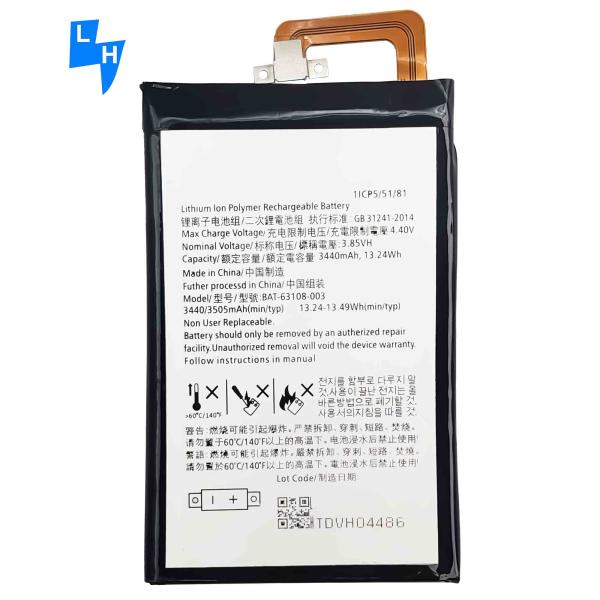 Stock OEM/ODM/MOQ 500PCS BAT-63108-003 Keyone BBB100 Mobile Phone Battery for BlackBerry Mercury