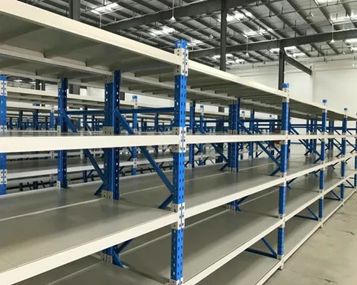 Q235 Steel Warehouse Shelving Floor Standing Freezer Storage Shelves Customized