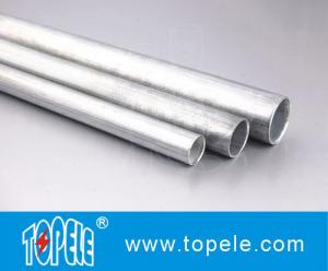 Cheap EMT Conduit And Fittings Carbon Steel Galvanised Tube , Electrical Metallic Tubing wholesale
