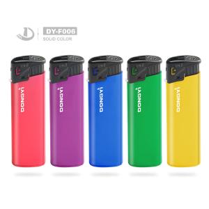 Buy cheap 7.77*2.29*1.25 CM Multi Colored Refillable Windproof Plastic Lighter Dy 's Best from wholesalers
