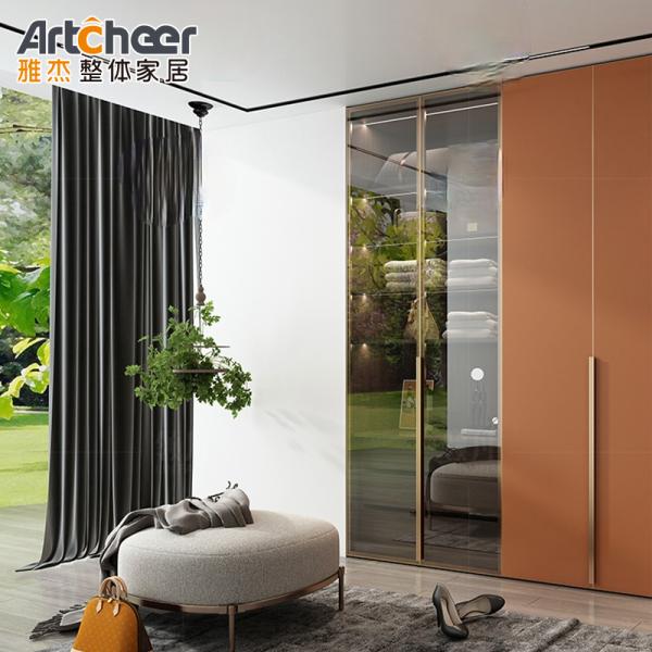 Custom Bedroom Cabinet Combination Of Wardrobe With Customized Logo For Home Furniture