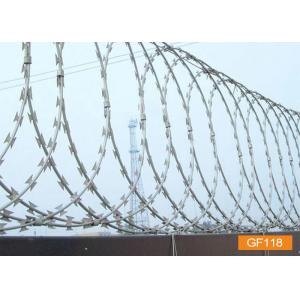 Cheap BTO-22 Galvanized Razor Wire Coils Concertina Barbed Wire wholesale