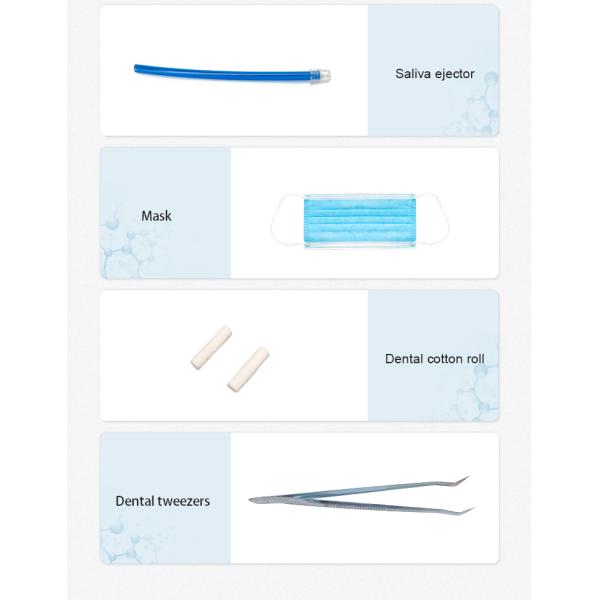 S&J Dental Equipment Consumables Sterilized Disposable Oral Examination Dental Hygiene Kit Dental Composite Kits