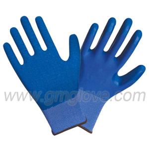 Cheap 13G Nylon Natural Rubber Dipped Hand Gloves wholesale
