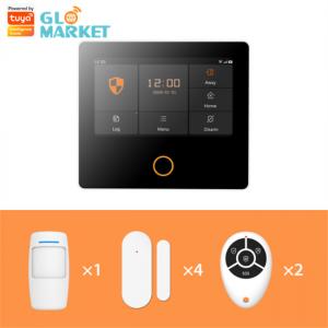 Cheap Glomarket Tuya 4G / Wifi DIY Smart Home Alarm System Security Anti Theft wholesale