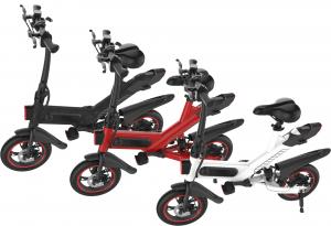 Cheap Commuting / Leisure Lightest Electric Folding Bike Triangular Stable Stucture wholesale
