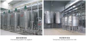Customized Dimension Milk Processing Line With Short Storage System