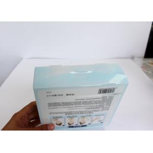 Softening Facial Cleanser Clear PVC Gift Boxes Consistent Clarity