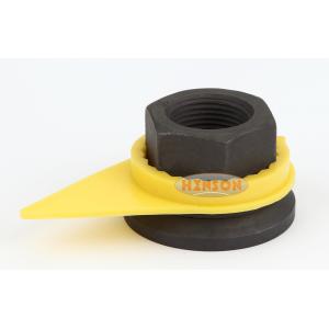 22mm Wheel nut indicator HBY22 WHEEL CHECK YELLOW