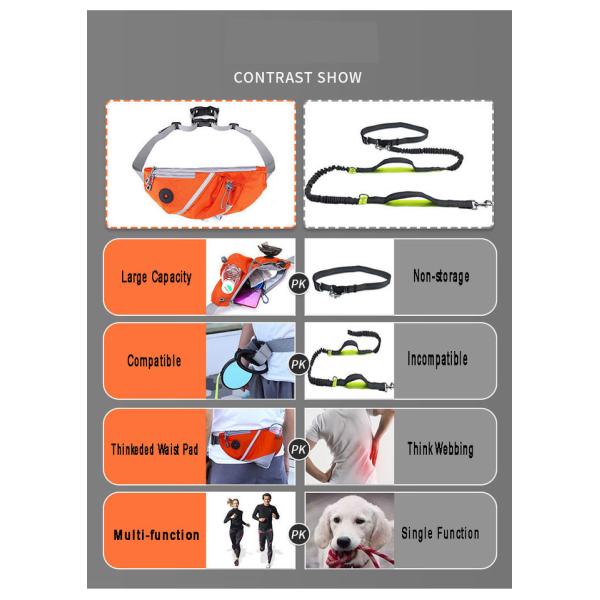 Nylon Other Pet Products Dog Walking Waist Bags Outdoor OEM