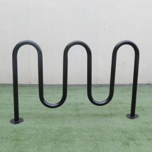 Cheap Roadside Public Curved 60kg Steel Bike Rack wholesale