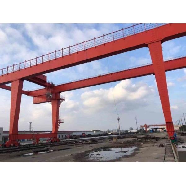 Heavy Duty Double Beam Rail Mounted RMG Gantry Crane 35ton 45ton 55ton