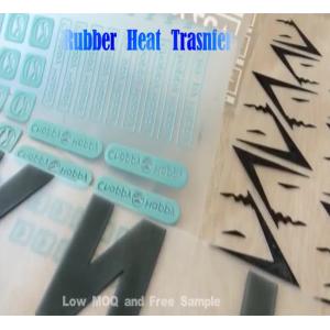 China Sustainable 3D Silicone Heat Transfer Label For Clothing on sale