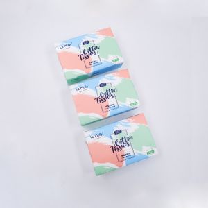 Small Volume 55gsm Disposable Cotton Face Towels