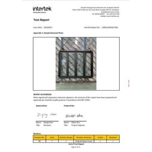 Foshan WY Building Technology Co., Ltd. Certifications