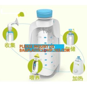 Food grade breastmilk storage packaging bag, breast milk pack bag,reusable baby