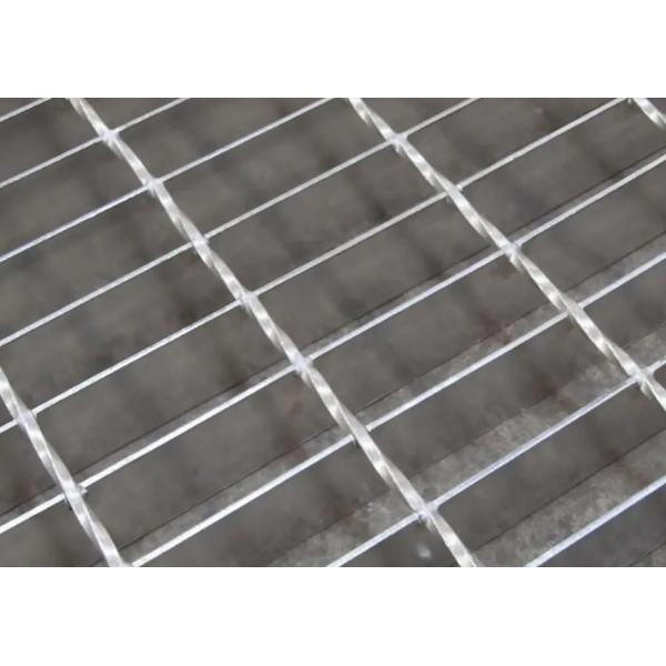 Silver White 304 Stainless Steel Grating Plate Corrosion Resistant SS Steel Grill