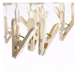 Folding Household Bra Clips Underwear Socks Drying Clothes Peg Hanger