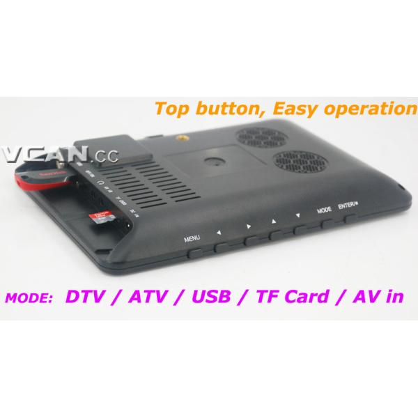 DTV900-DVBT2 9 inch Digital TV Analog TV USB TF MP5 player AV in Rechargeable Battery 