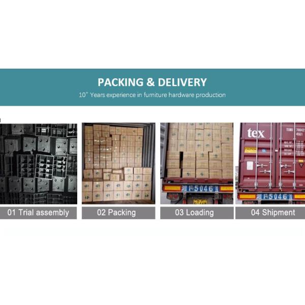 Furniture Accessory Sofa Plastic Legs square shape high leg