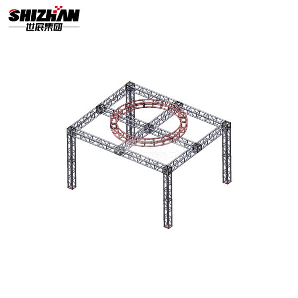 f34 exhibitor truss prefab steel roof truss