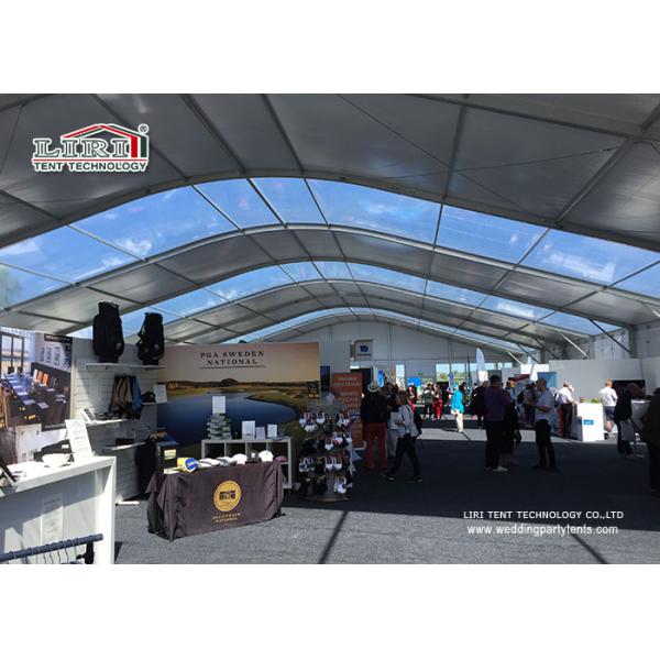 Acrylic Clear Color PVC Aluminum Outdoor Exhibition Tent Portable Tents1000 People
