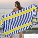 Quick Drying Lightweight Fast Dry Oversized Printed Microfiber Beach Towel