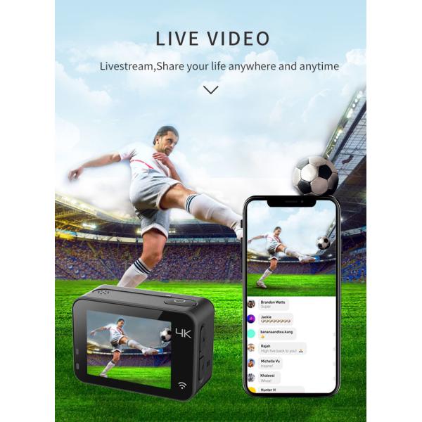 16mp 13mp 4K Ultra HD Action Camera , 170 Degree Wifi Sports Action Camera