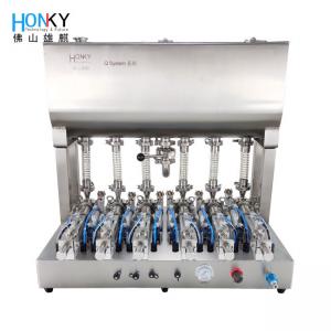 China 6 Head 8000 BPH Olive Oil Bottling Machine With Ceramic Pump on sale
