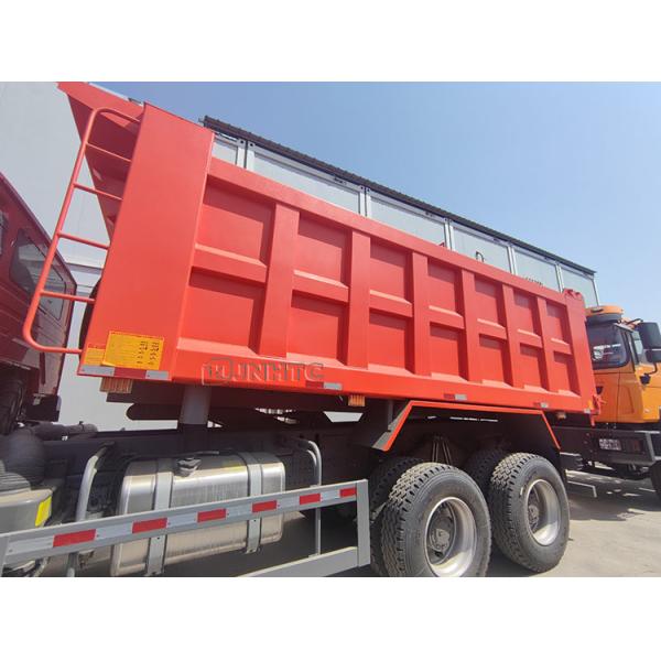 China Famous Brand HOWO Tipper Trucks 6X4 400HP Dump Truck Transporting in Africa Hot Selling