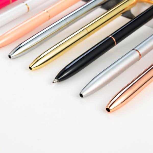 Personalized Diamond Crystal Metal Ballpoint Pen for Gift 2.5g 0.35mm Writing Width