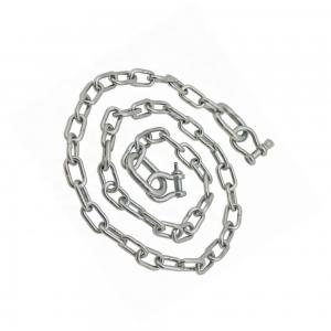 China Standard Grade316 Din763 High Tensile Short Link Stainless Steel Chain for Industrial on sale