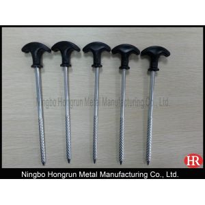 21cm heavy duty steel tent pegs