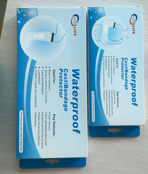 Cast Wound Waterproof Leg Bandage Protector Reusable Sealed Adult Short Hand Shower Cover