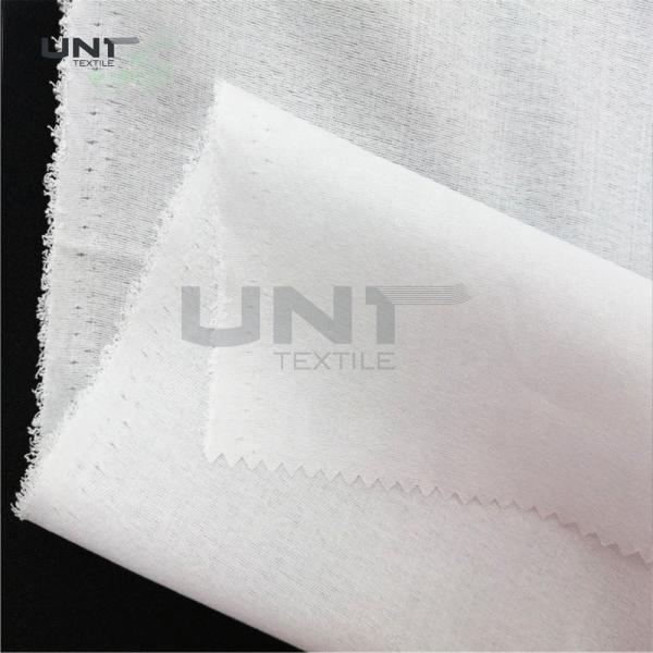 Eco Friendly Soft Polyester Cotton Shirt Interlining For Men Casual T Shirt