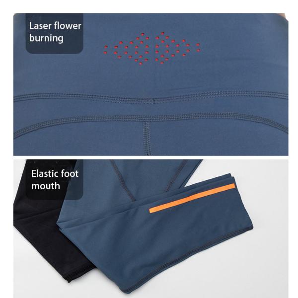 Plus Size Color Blocking Traceless Nude Fitness Yoga Pants Ladies Leggings 80kg