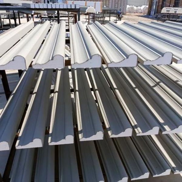 Roman Column Pillar Window Frame Stucco Foam Trim EPS Foam Cement Plaster Moisture Proof