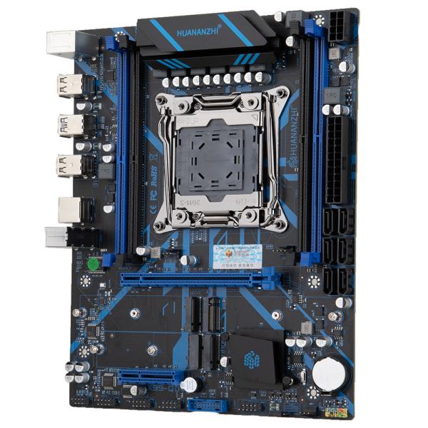 Original New X99 QD4 Motherboard LGA 2011-3 XEON X99 Intel XEON E5 2667 V4 2*16G DDR4 ECC Memory Gaming M ATX for Desktop