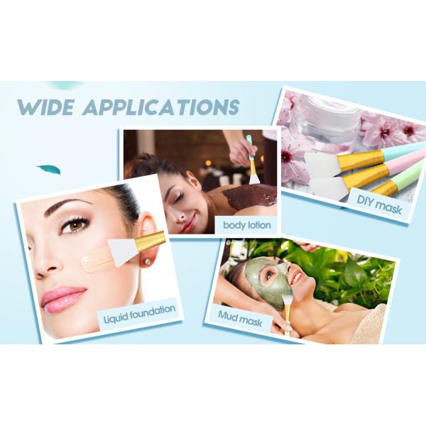 Silicone Face Mask Brushes Flexible Facial Mud Mask Applicator Brush Moisturizers Applicator Tools Mask Beauty Tools