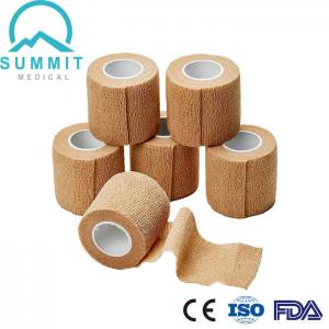 Cheap Hypoallergenic 5cmx4.5m NonWoven Elastic Cohesive Bandage Self Adhesive wholesale