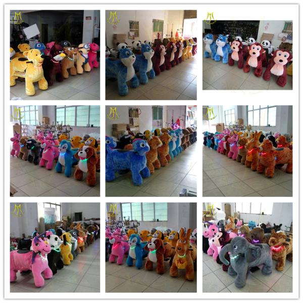 Hansel animal figure children amusement rides kiddie ride on unicorn for sale