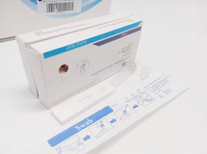 Cheap 15 Minutes Nasopharyngeal Swab Kit Home Test With CE Certification wholesale
