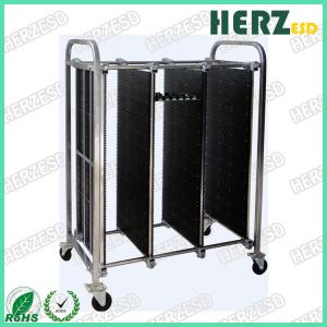 Cheap Antistatic ESD PCB Plates Storage Magazine Rack Cart Trolley Movable wholesale