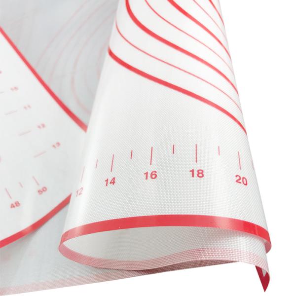 Home Silicone Baking Mat Non-Stick Rolling Pastry Mat with Measurements Perfect for Fondant Dough Cookies Cake