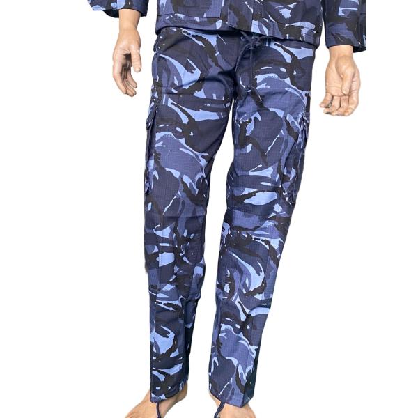 Blue Camouflage Military Army Uniform XS - 4XL Waterproof Tactical Uniform Set