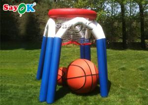 Cheap Custom Inflatable Sports Games Monster Outdoor Shooting Basketball Game With Air Blower wholesale