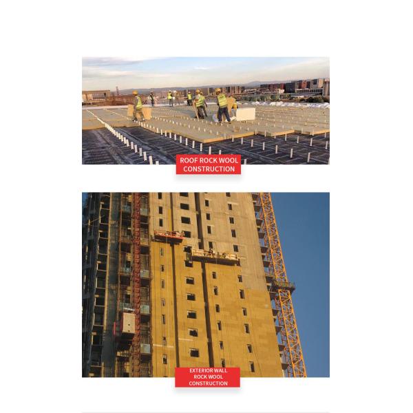 Rock Wool Rigid Insulation Panels