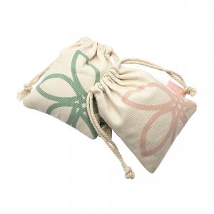 Cheap Muslin Calico Canvas String Bag Small Custom Organic Cotton Drawstring Bags Fabric Drawstring Gift Bags wholesale
