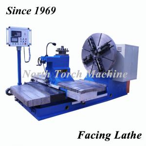 Cheap Flat Bed CNC Lathe Machine , Metal Turning Lathe Mill Cylinder Use wholesale